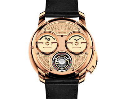 Buggati Jacob & Cobe Casino Premium Luxury Watch (Royal Red & Black)